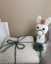 Load image into Gallery viewer, Crochet Llama Baby Gift Box
