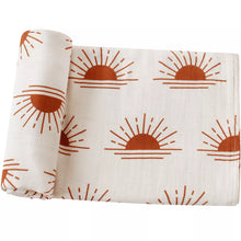 Load image into Gallery viewer, Bamboo Cotton Swaddle – Sunrise
