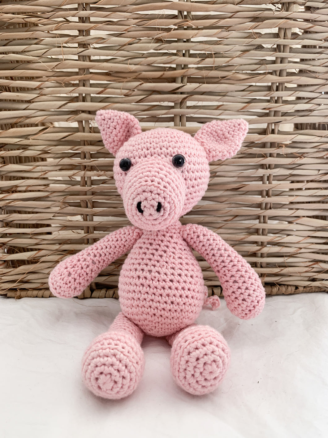 Crochet Toy - Piglet the Pig