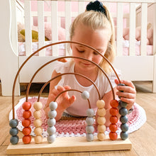 Load image into Gallery viewer, Rainbow Abacus educational toy 
