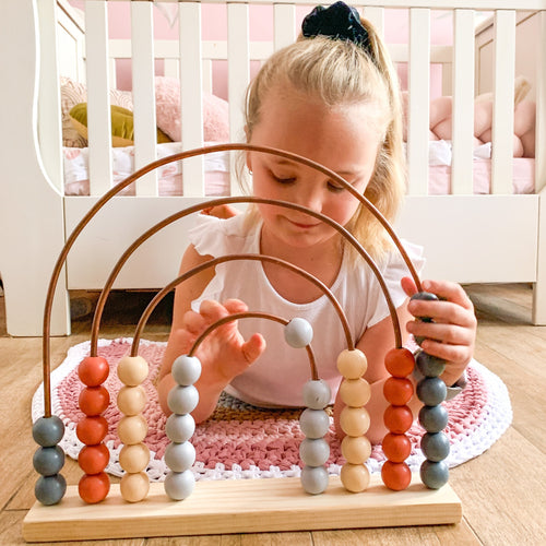 Rainbow Abacus educational toy 