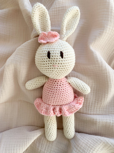 Crochet Doll - Bella the Ballerina Bunny