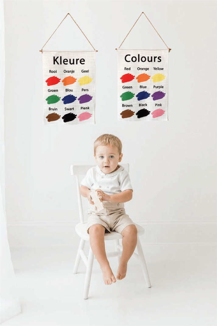 Colour Learning Fabric Banner