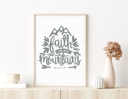 Move Mountains - Bible Print