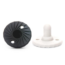 Load image into Gallery viewer, Tokyo Pop Pacifier  – Cream &amp; Coal (Twin-pack Stage 2)
